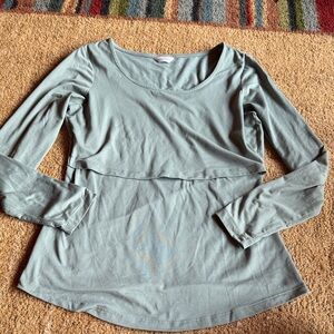 Kindred Bravely Sage Green Nursing Lounge Set